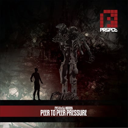 Peer To Peer Pressure album by Eye-D - Drum and Bass Cover Art