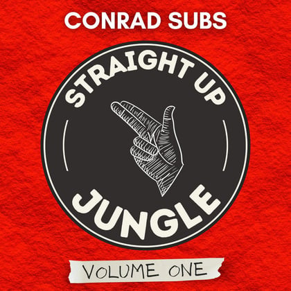 Straight Up Jungle: Vol. 1 album by Conrad Subs - Drum and Bass Cover Art
