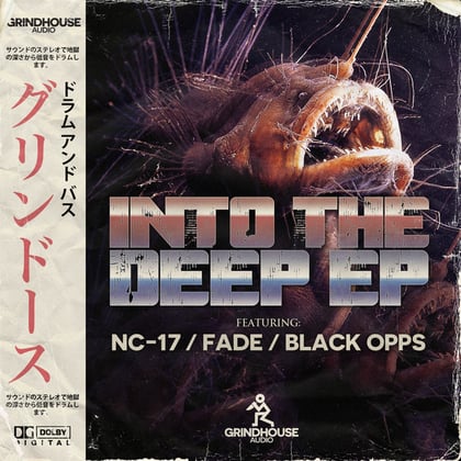 Into the Deep album by NC-17 - Drum and Bass Cover Art