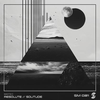 Resolute / Solitude album by Matec - Drum and Bass Cover Art
