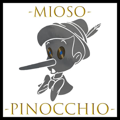 Pinocchio album by Mioso - Drum and Bass Cover Art