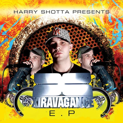 Xtravagance album by Harry Shotta - Drum and Bass Cover Art