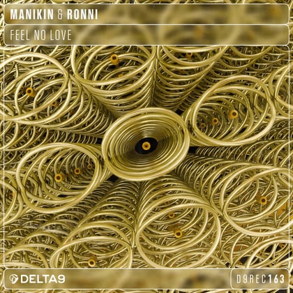 Feel No Love album by Manikin & Ronni - Drum and Bass Cover Art