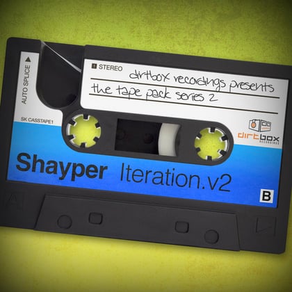 Iteration V2 (Fired Up) album by Shayper - Drum and Bass Cover Art