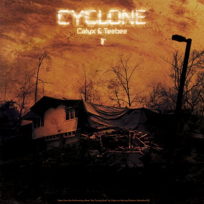 Cyclone / Follow the Leader album by Calyx - Drum and Bass Cover Art