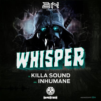 Killa Sound / Inhumane album by Whisper - Drum and Bass Cover Art