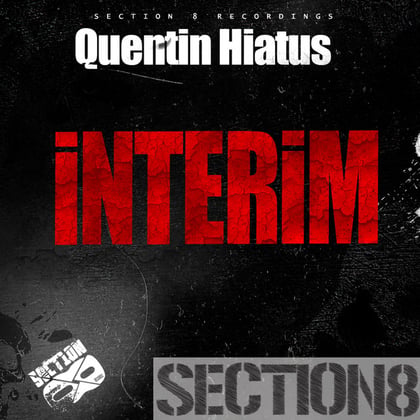 Interim / Red Water album by Quentin Hiatus - Drum and Bass Cover Art
