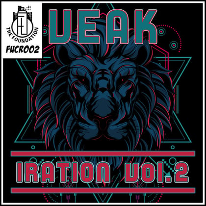 Iration Vol 02 album by Veak - Drum and Bass Cover Art