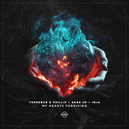 My Hearts Forgiving album by Terrence & Phillip, Bare Up & Inja - Drum and Bass Cover Art