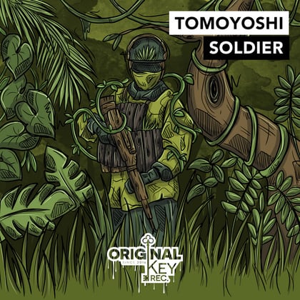 Soldier album by Trauma DBC & Tomoyoshi - Drum and Bass Cover Art