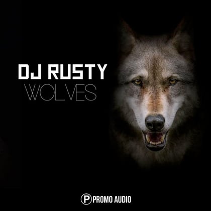 Wolves album by DJ Rusty - Drum and Bass Cover Art