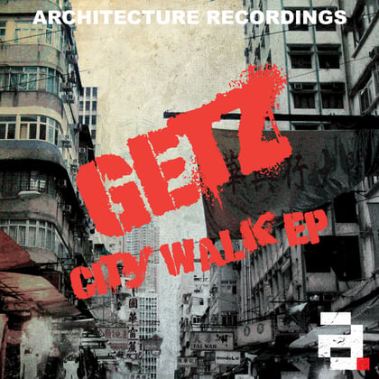 City Walk EP album by Getz - Drum and Bass Cover Art