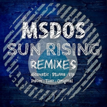 Sun Rising album by Dan Guidance & MSDOS - Drum and Bass Cover Art