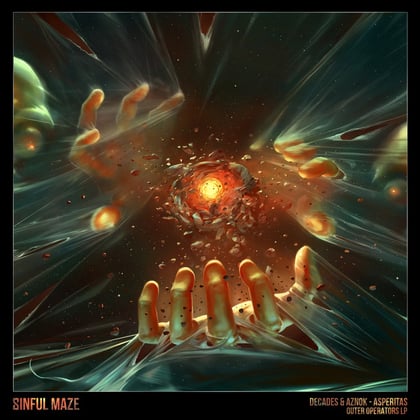 Aperitas album by Aznok - Drum and Bass Cover Art