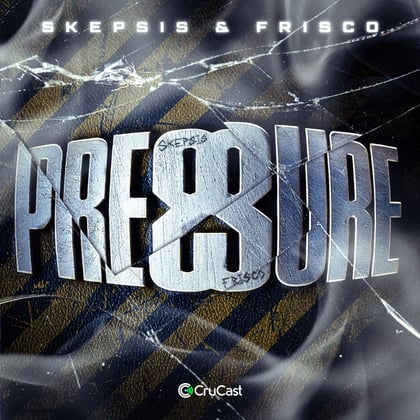 Pressure album by Skepsis - Drum and Bass Cover Art