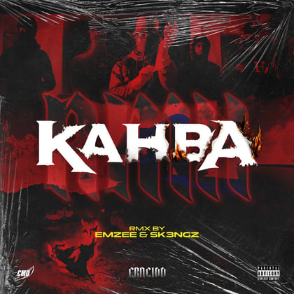 KAHBA (Dnb Remix) album by EmZee, ERNE100 & Sk3ngz - Drum and Bass Cover Art