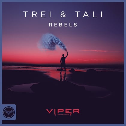 Rebels album by TREi & Jungle Fever - Drum and Bass Cover Art