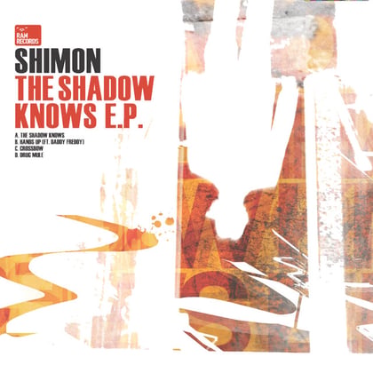 The Shadow Knows EP album by Shimon - Drum and Bass Cover Art
