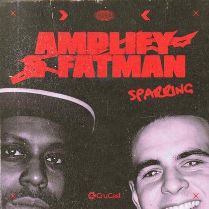 Sparring album by Capone, Amplify & Fatman D - Drum and Bass Cover Art