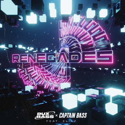 Renegades album by Captain Bass - Drum and Bass Cover Art