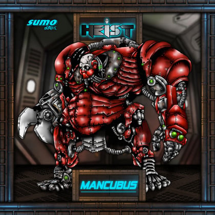 Mancubus / Grotty Chops album by Spaow, Zero G & Heist - Drum and Bass Cover Art