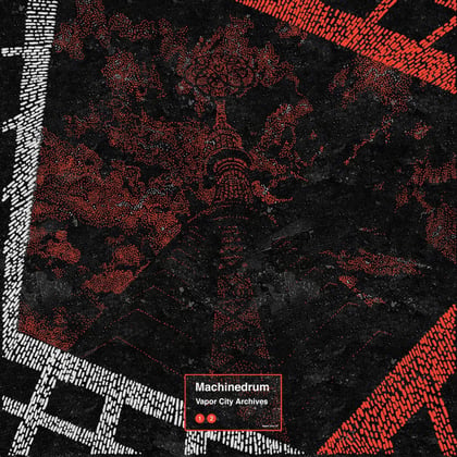 Vapor City Archives album by Machinedrum - Drum and Bass Cover Art