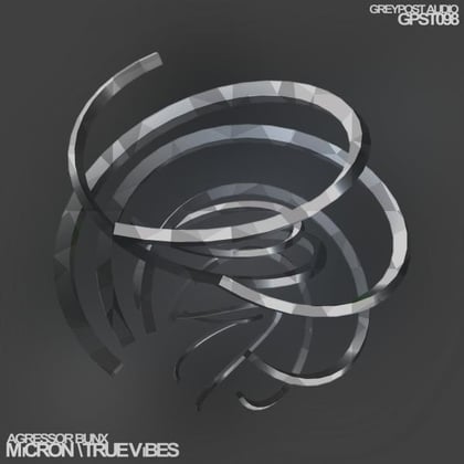 Micron / True Vibes album by Agressor Bunx - Drum and Bass Cover Art