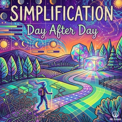 Day After Day album by Simplification - Drum and Bass Cover Art
