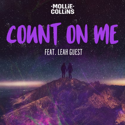 Count On Me album by Murdock, Mollie Collins & Leah Guest - Drum and Bass Cover Art