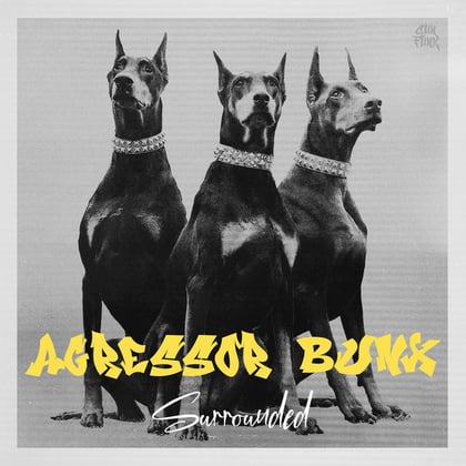 Surrounded album by Agressor Bunx - Drum and Bass Cover Art