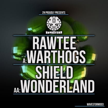Warthogs / Wonderland album by Shield - Drum and Bass Cover Art