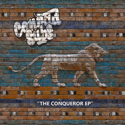 The Conqueror album by Conrad Subs - Drum and Bass Cover Art