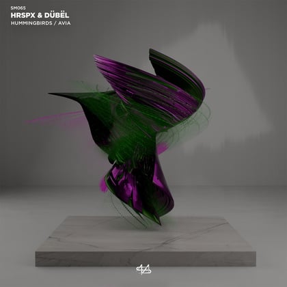 HUMMINGBIRDS / AVIA album by HRSPX & Dübël - Drum and Bass Cover Art