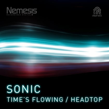 Times Flowing / Headtop album by Sonic - Drum and Bass Cover Art