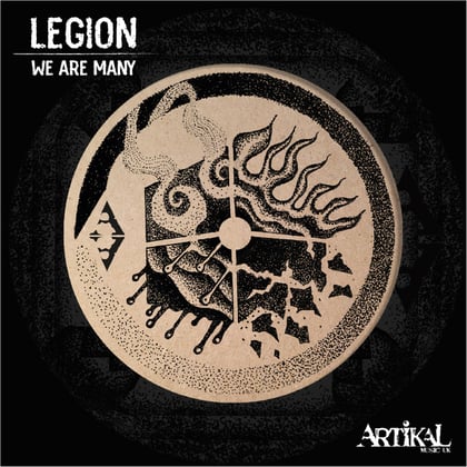 We Are Many album by Legion - Drum and Bass Cover Art