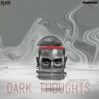 Dark Thoughts album by Vandermou - Drum and Bass Cover Art