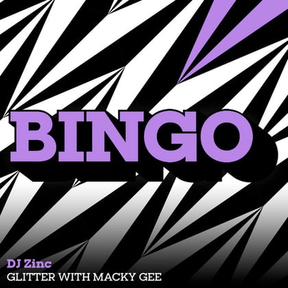 Glitter album by DJ Zinc & Macky Gee - Drum and Bass Cover Art