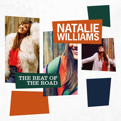 The Beat of the Road album by Natalie Williams - Drum and Bass Cover Art