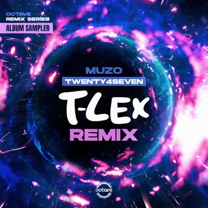 Twenty4Seven (T-Lex Remix) album by Muzo & T-Lex - Drum and Bass Cover Art