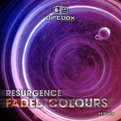 Faded Colours album by Resurgence - Drum and Bass Cover Art