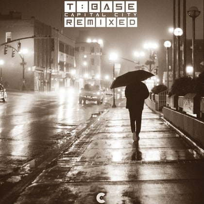 Capital City Remixed album by T:Base - Drum and Bass Cover Art