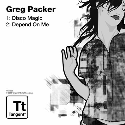 Disco Magic album by Greg Packer - Drum and Bass Cover Art
