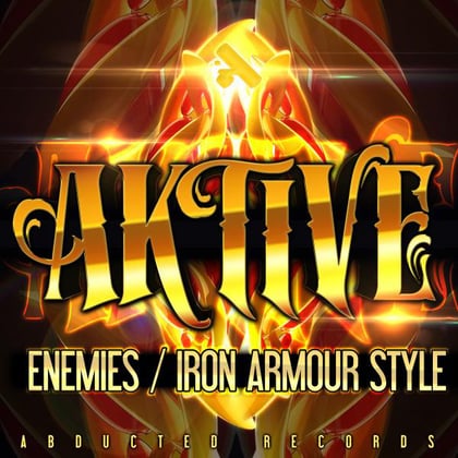 Enemies / Iron Armour Style album by Aktive - Drum and Bass Cover Art
