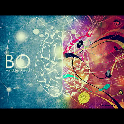 Minddiseased album by Nestynarka - Drum and Bass Cover Art