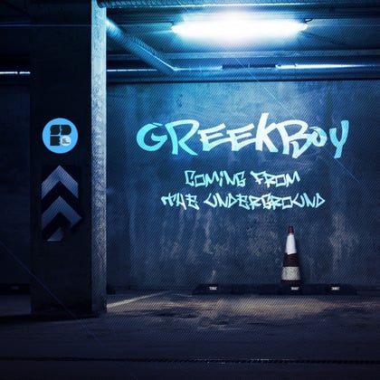 Coming From The Underground album by Eschaton & Greekboy - Drum and Bass Cover Art
