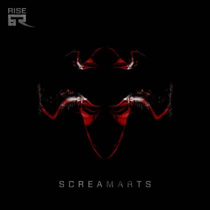 Rise album by Screamarts - Drum and Bass Cover Art