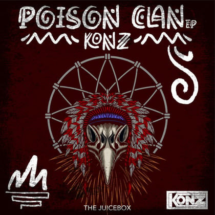 Poison Clan EP album by Konz - Drum and Bass Cover Art