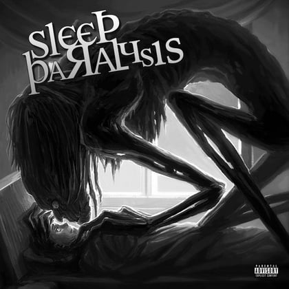 Sleep paralysis album by Mr Traumatik - Drum and Bass Cover Art