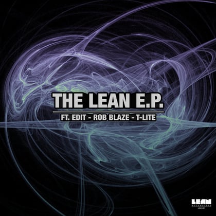 The Lean EP album by Ed:it - Drum and Bass Cover Art