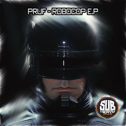 Robocop E.P album by Pruf - Drum and Bass Cover Art
